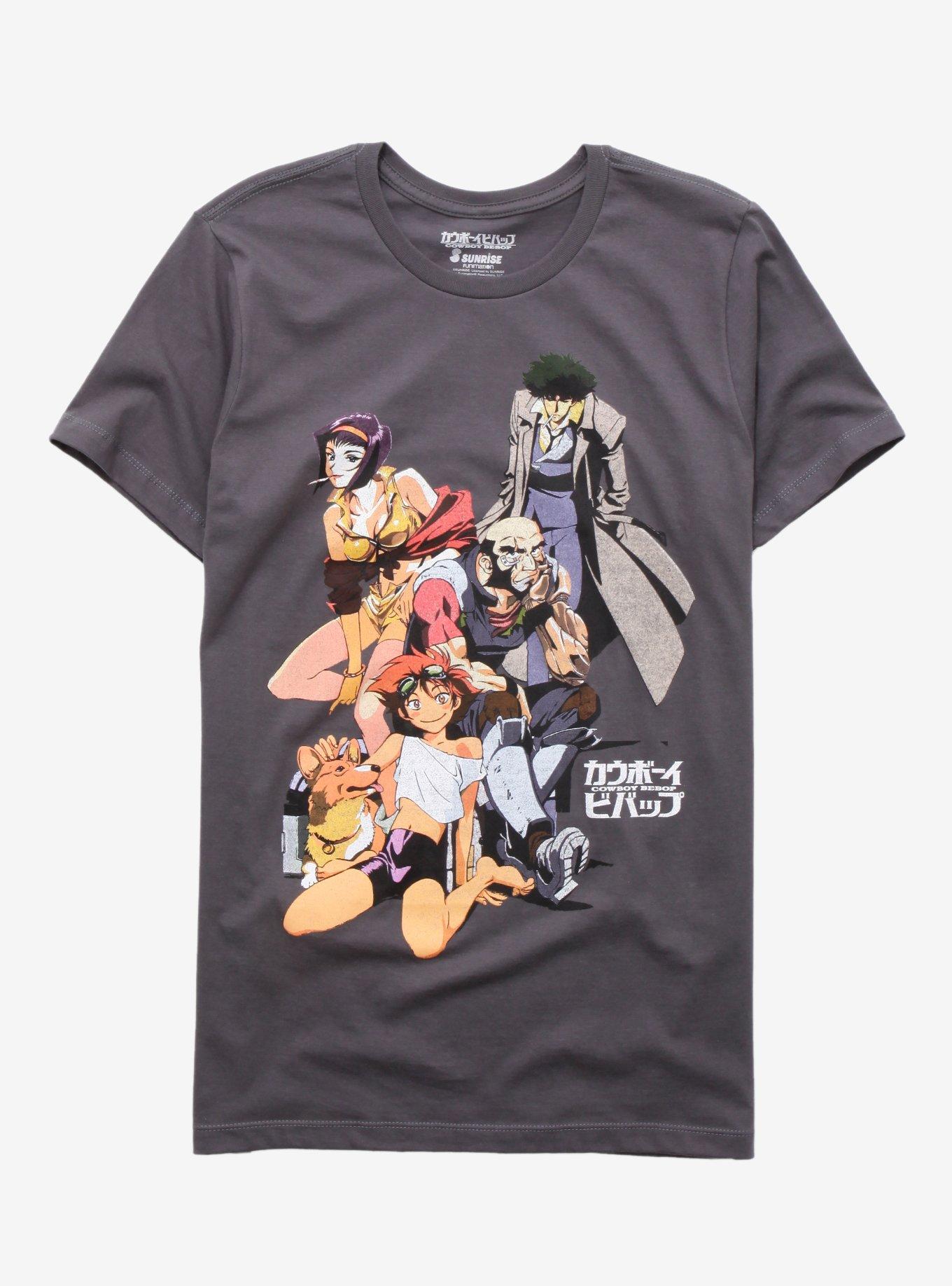 Cowboy Bebop Group T-Shirt, BLACK, hi-res