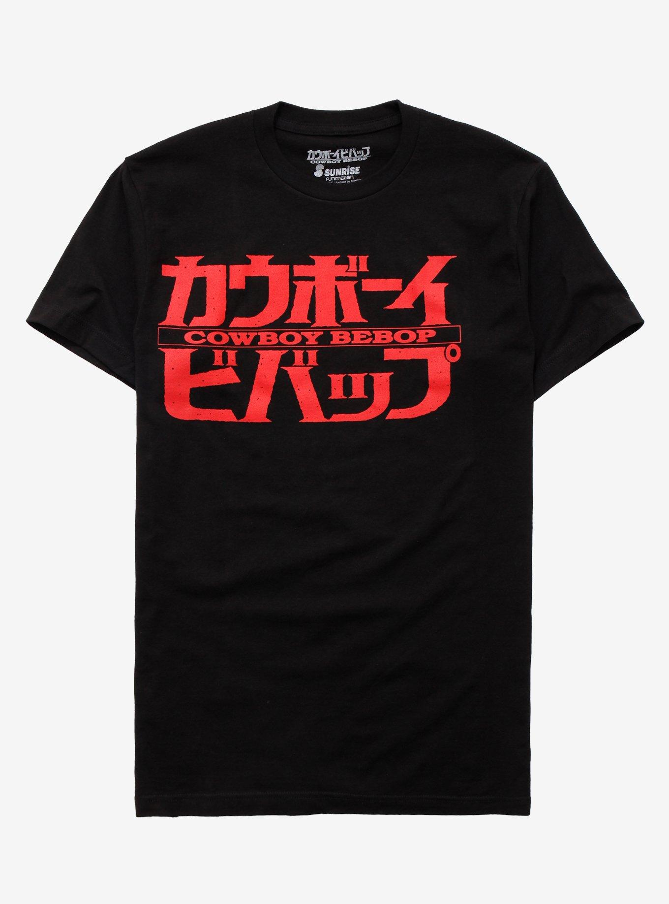 Cowboy Bebop Title Logo T-Shirt, BLACK, hi-res