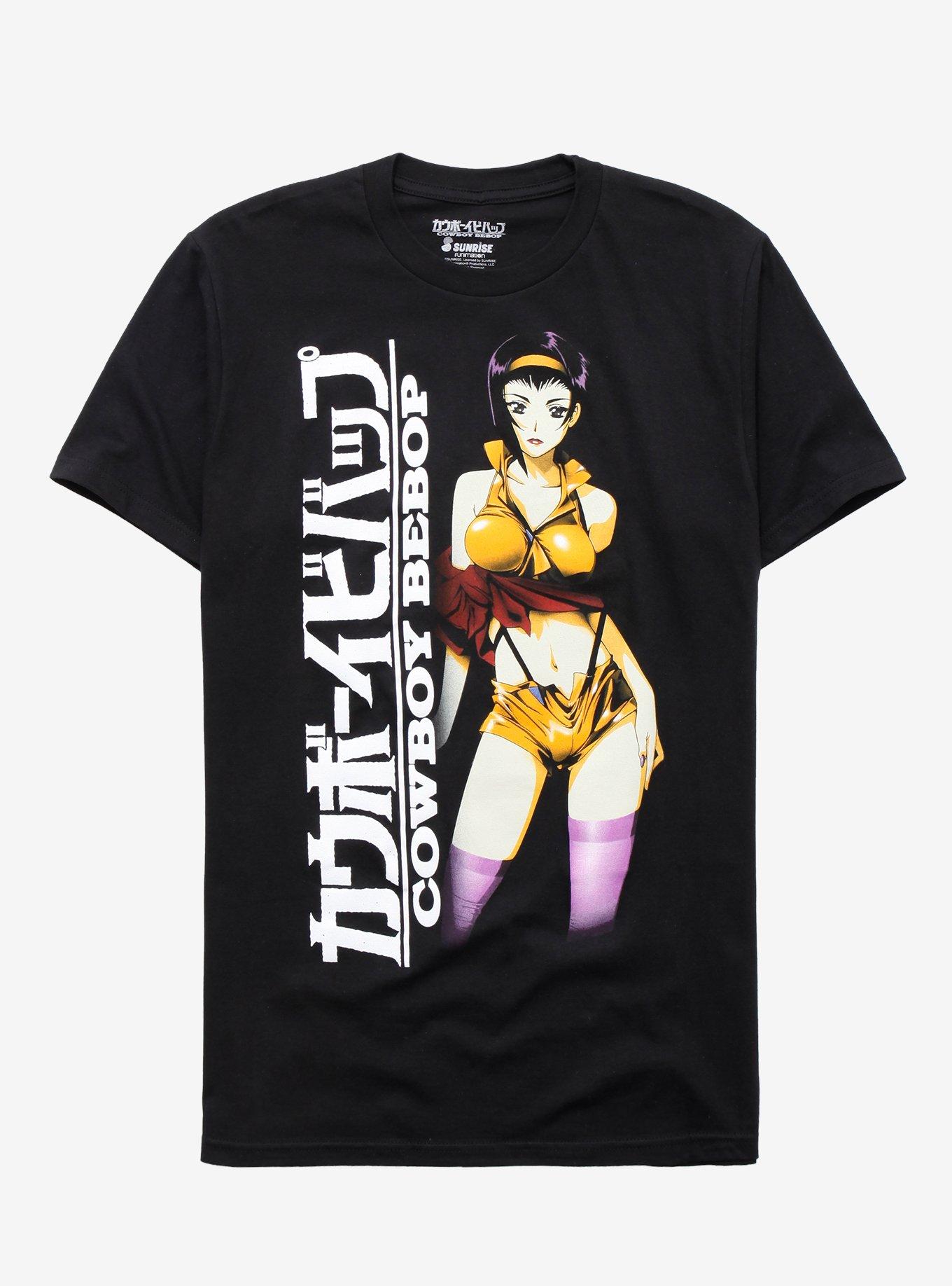 Cowboy Bebop Faye Valentine T-Shirt, BLACK, hi-res