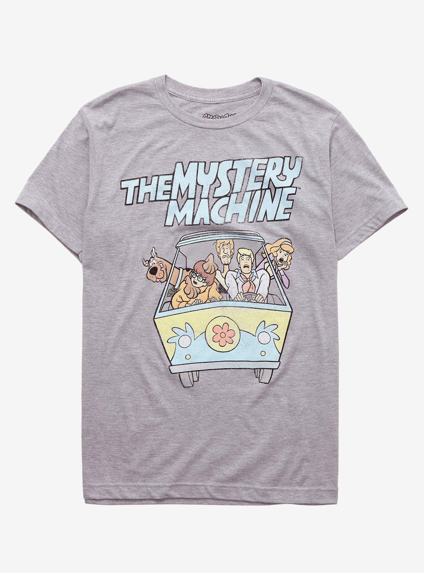 Maglietta Donna All+Every Con Personaggi Scooby-Doo E Mystery Machine - Ufficiale