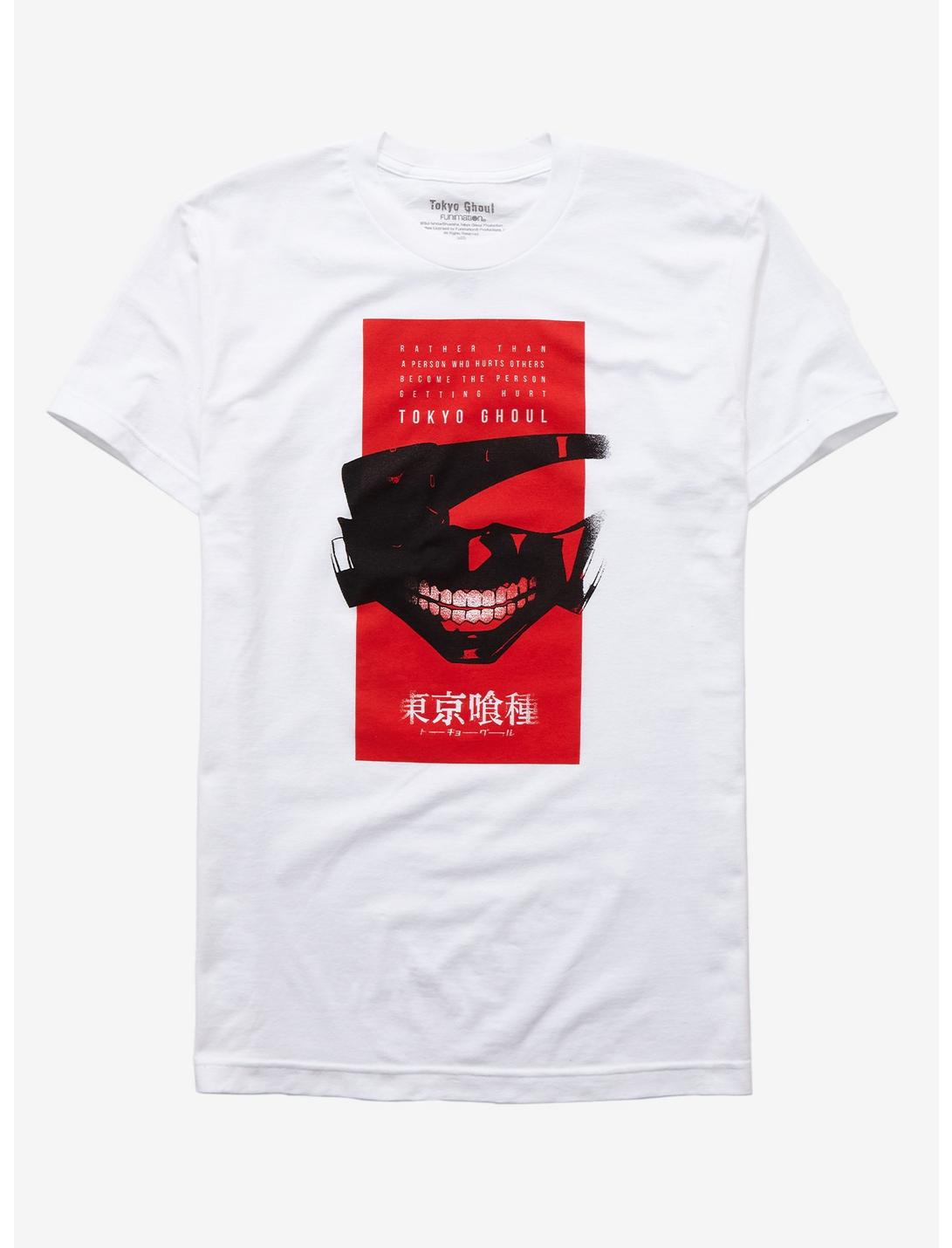 Tokyo Ghoul Red Box T-Shirt, WHITE, hi-res