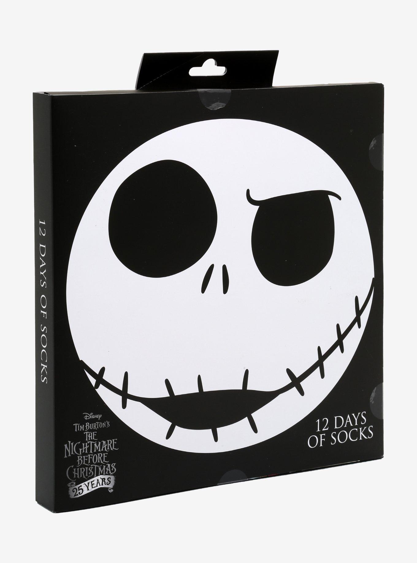 The Nightmare Before Christmas 12 Days Of Socks Gift Set Hot Topic