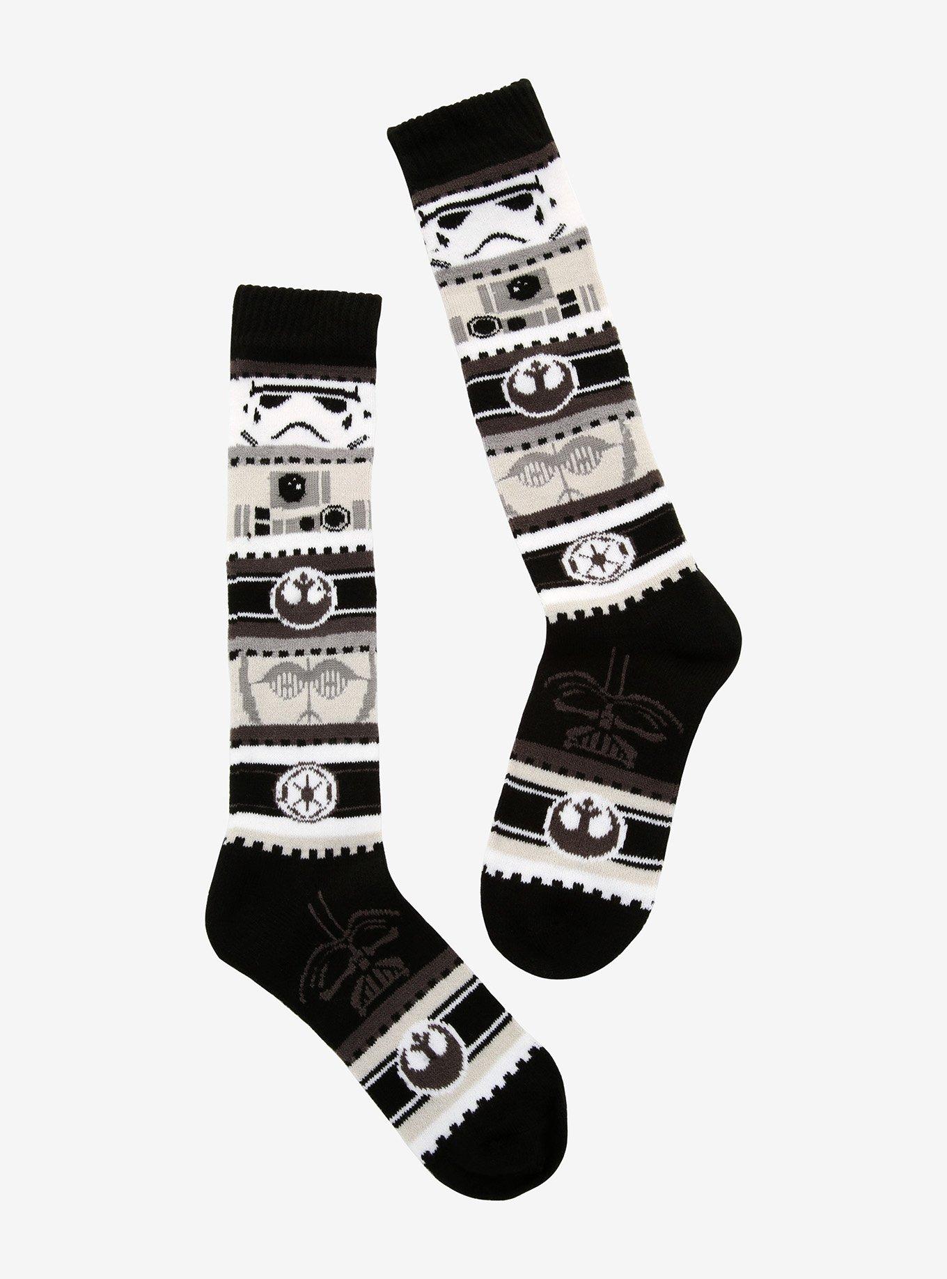 Star Wars Sweater Knee-High Socks, , hi-res