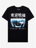 Tokyo Ghoul Blue & White Ken Kaneki T-Shirt, BLACK, hi-res