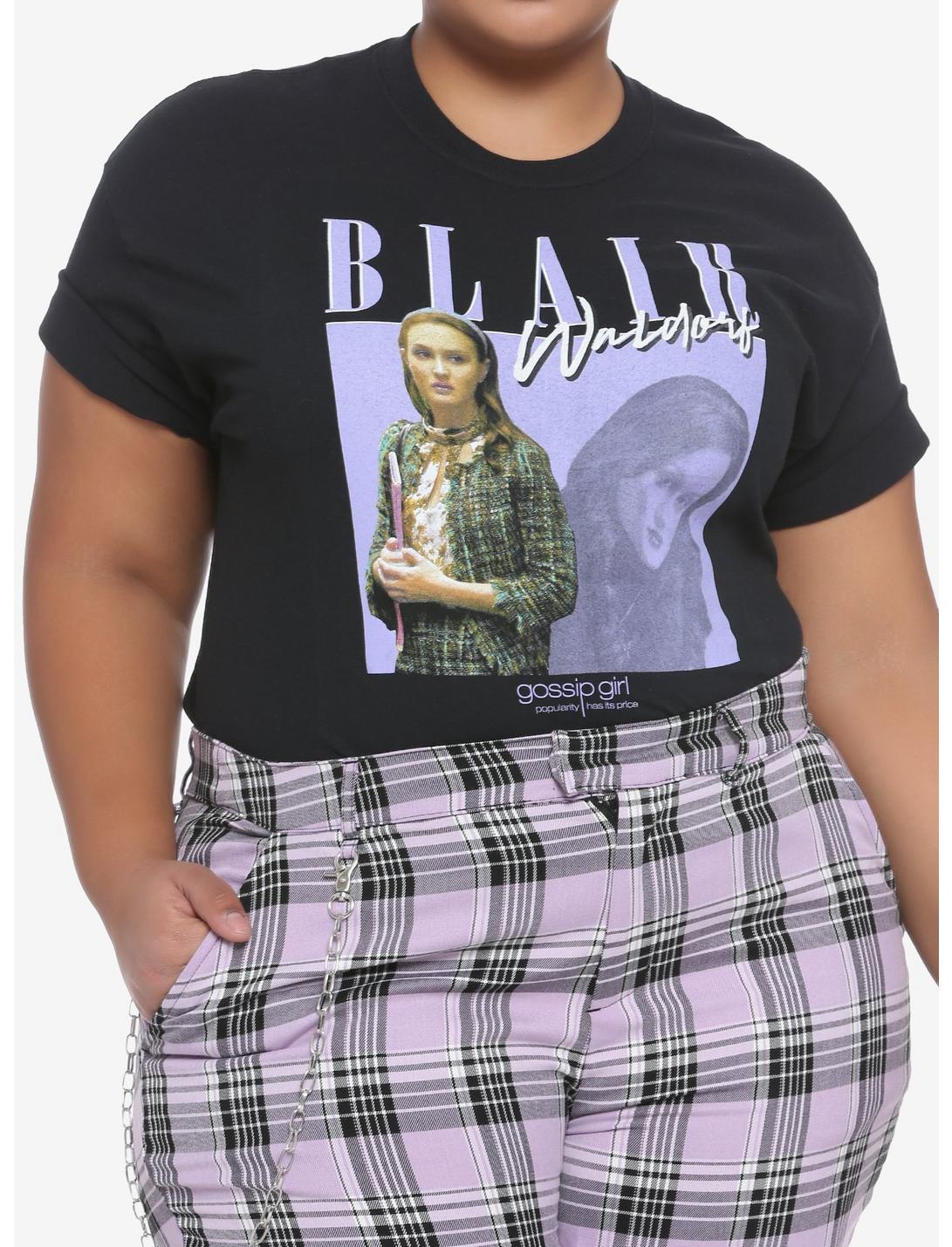 Gossip Girl Blair Waldorf Boyfriend Fit Girls T-Shirt Plus Size, MULTI, hi-res