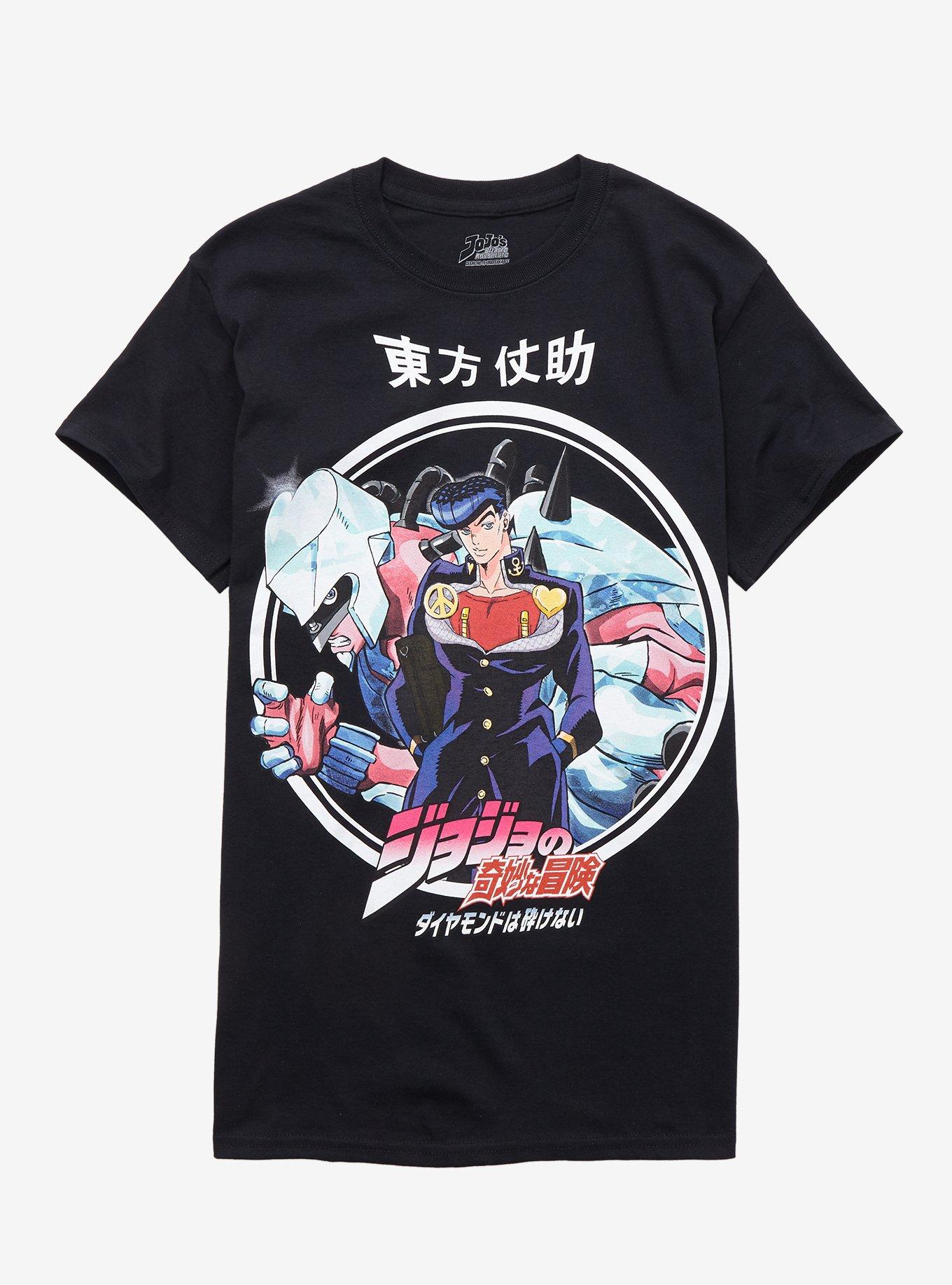 JoJo's Bizarre Adventure: Diamond Is Unbreakable Josuke & Crazy Diamond Girls T-Shirt, MULTI, hi-res