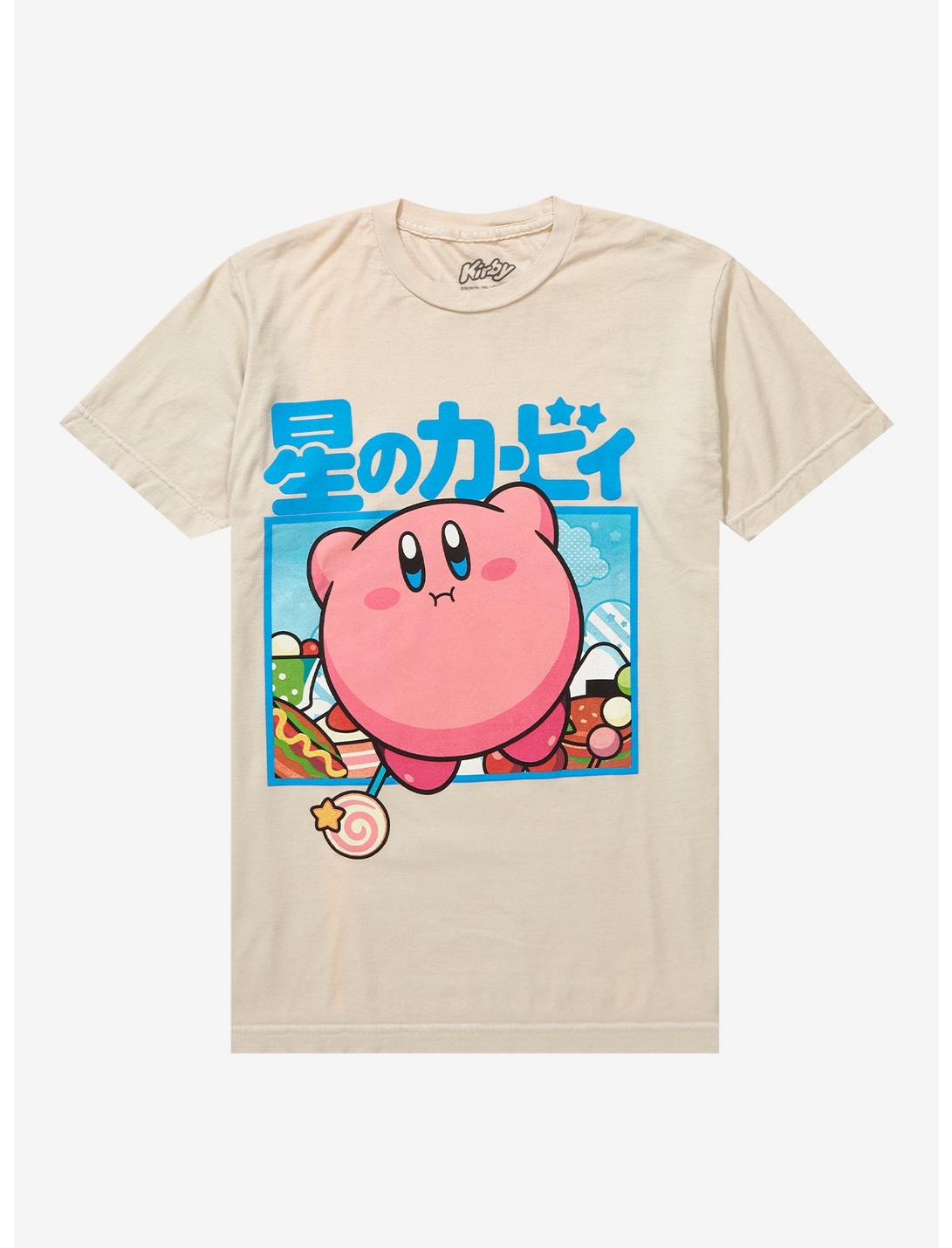 Kirby Snack Inhaler Boyfriend Fit Girls T-Shirt, MULTI, hi-res