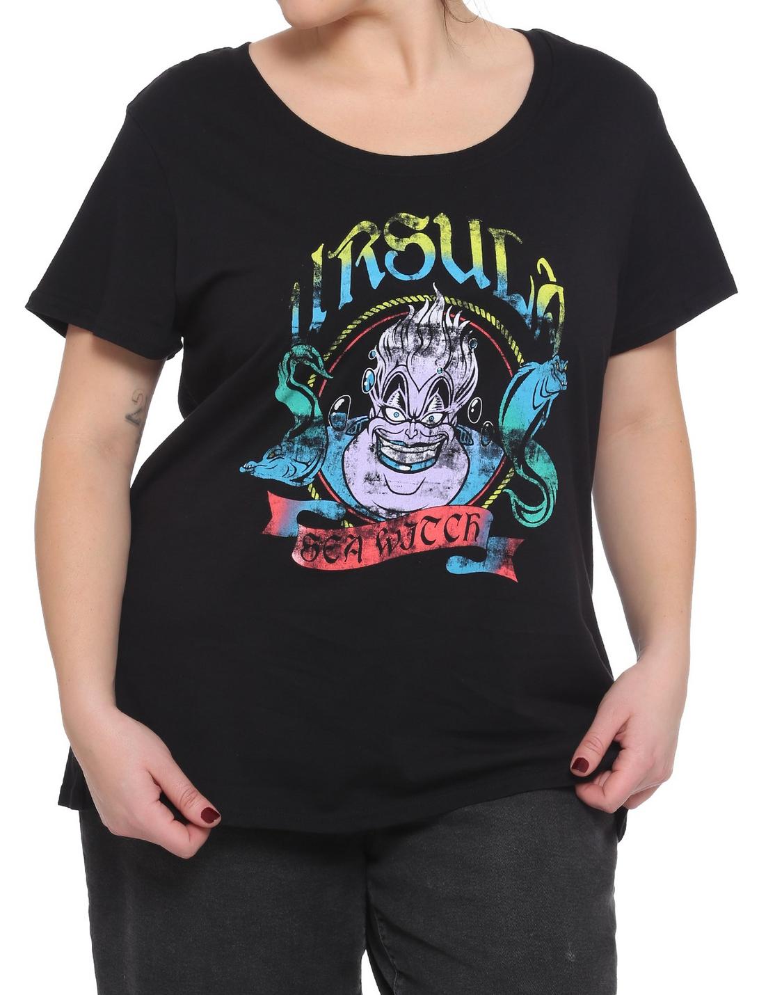Disney The Little Mermaid Ursula Metal Girls T-Shirt Plus Size, MULTI, hi-res