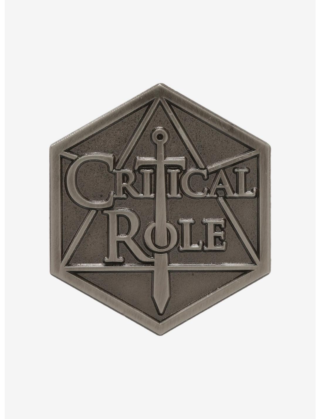 Critical Role Logo Enamel Pin, , hi-res