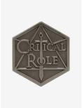 Critical Role Logo Enamel Pin, , hi-res