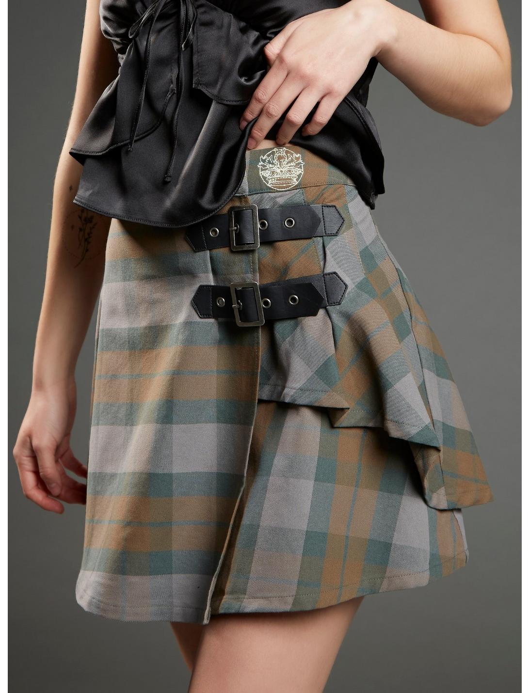 Outlander Tartan Buckle Skirt, MULTI, hi-res