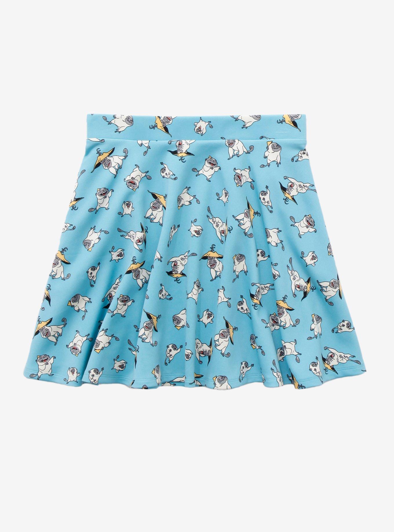 Her Universe Disney Raya And The Last Dragon Ongis Skater Skirt, MULTI, hi-res