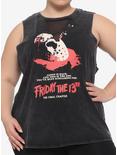 Friday The 13th: The Final Chapter Poster Mesh Insert Girls Muscle Top Plus Size, MULTI, hi-res