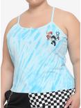 My Hero Academia Button Detail Tie-Dye Girls Strappy Tank Top Plus Size, MULTI, hi-res