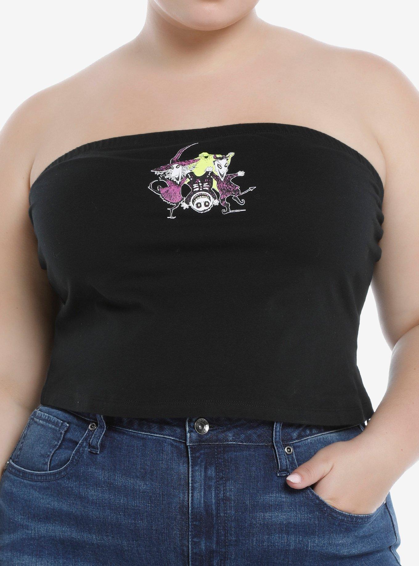 The Nightmare Before Christmas Oogie's Boys Girls Tube Top Plus Size, MULTI, hi-res