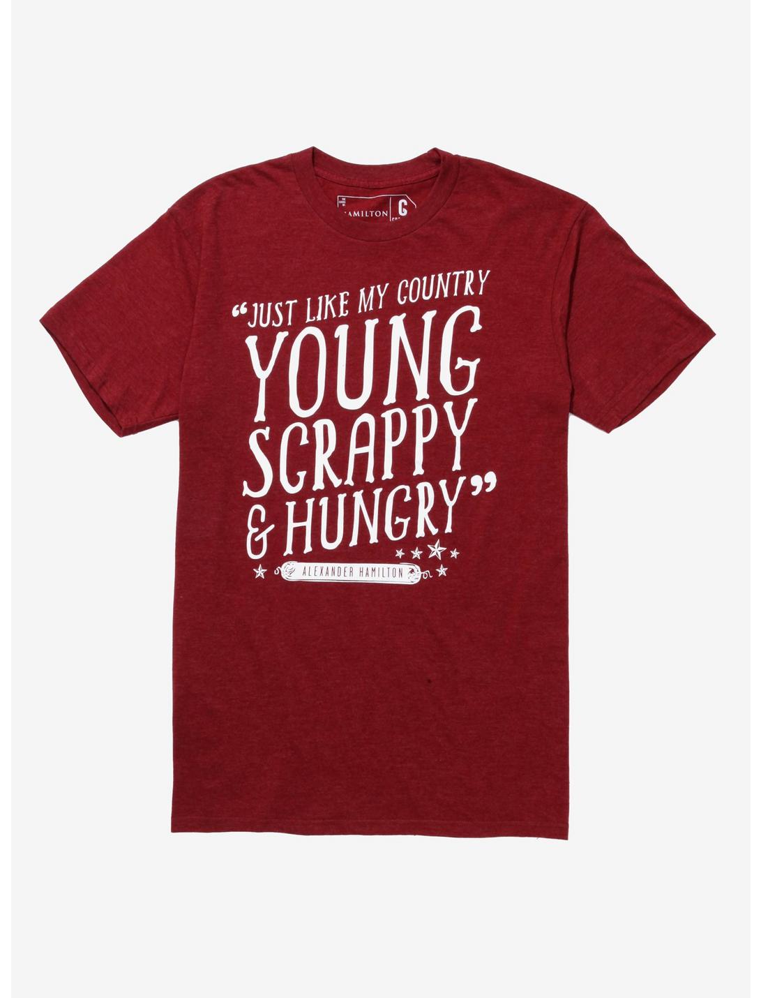 Hamilton Young & Scrappy T-Shirt, RED, hi-res