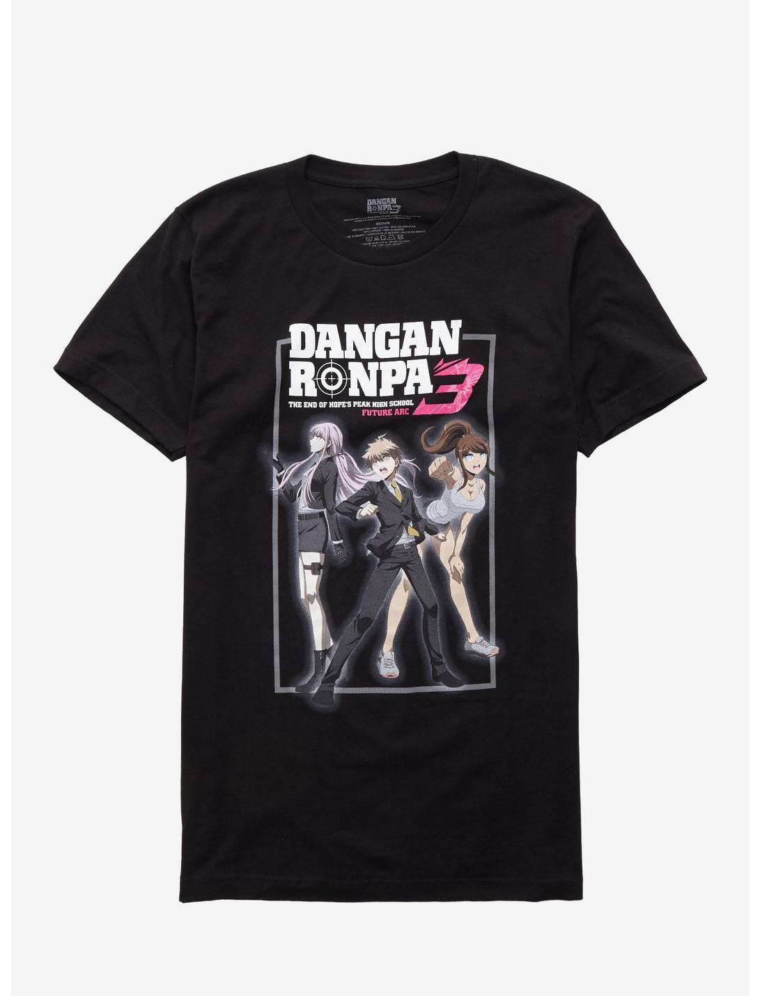 Danganronpa 3: The End Of Hope's Peak High School Trio T-Shirt, BLACK, hi-res