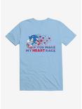 Sonic The Hedgehog Valentine Gaming Heart Race T-Shirt, , hi-res