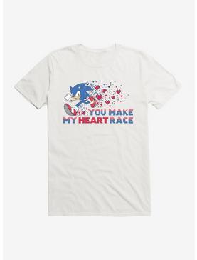Sonic The Hedgehog Valentine Gaming Heart Race T-Shirt, , hi-res