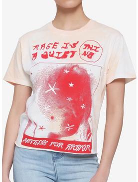Hayley Williams Simmer Tie-Dye Girls Crop T-Shirt, , hi-res