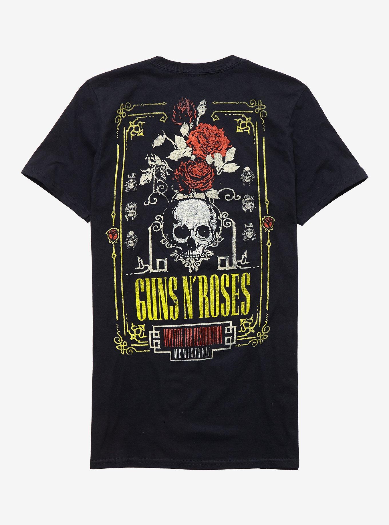 Guns N' Roses Appetite For Destruction Tarot Card Girls T-Shirt | Hot Topic