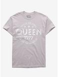 Queen We Are The Champions 1977 Girls T-Shirt, GREY, hi-res
