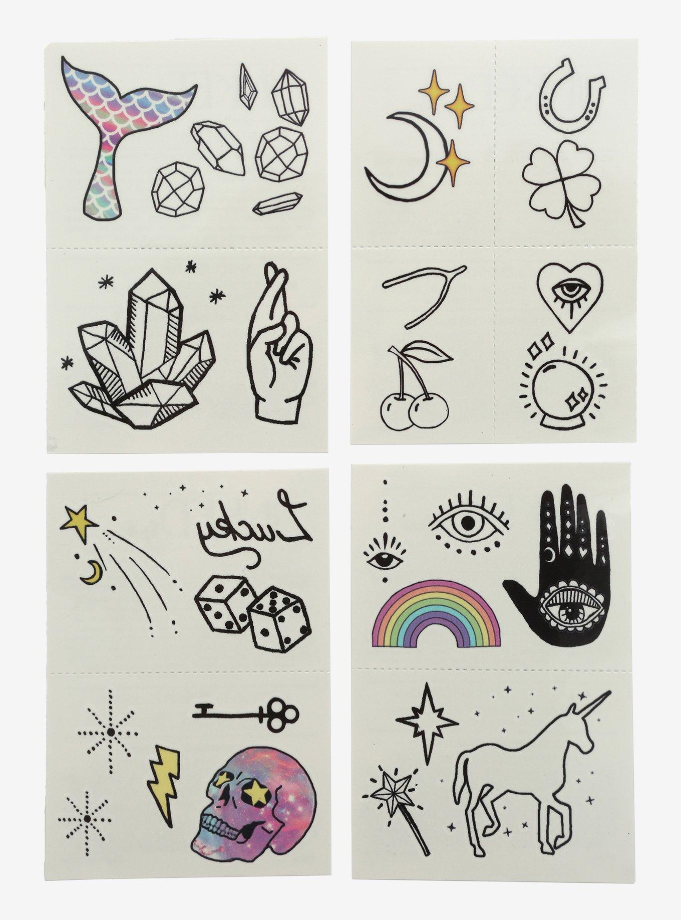 Inked By Dani Luck & Magic Temporary Tattoos, , hi-res