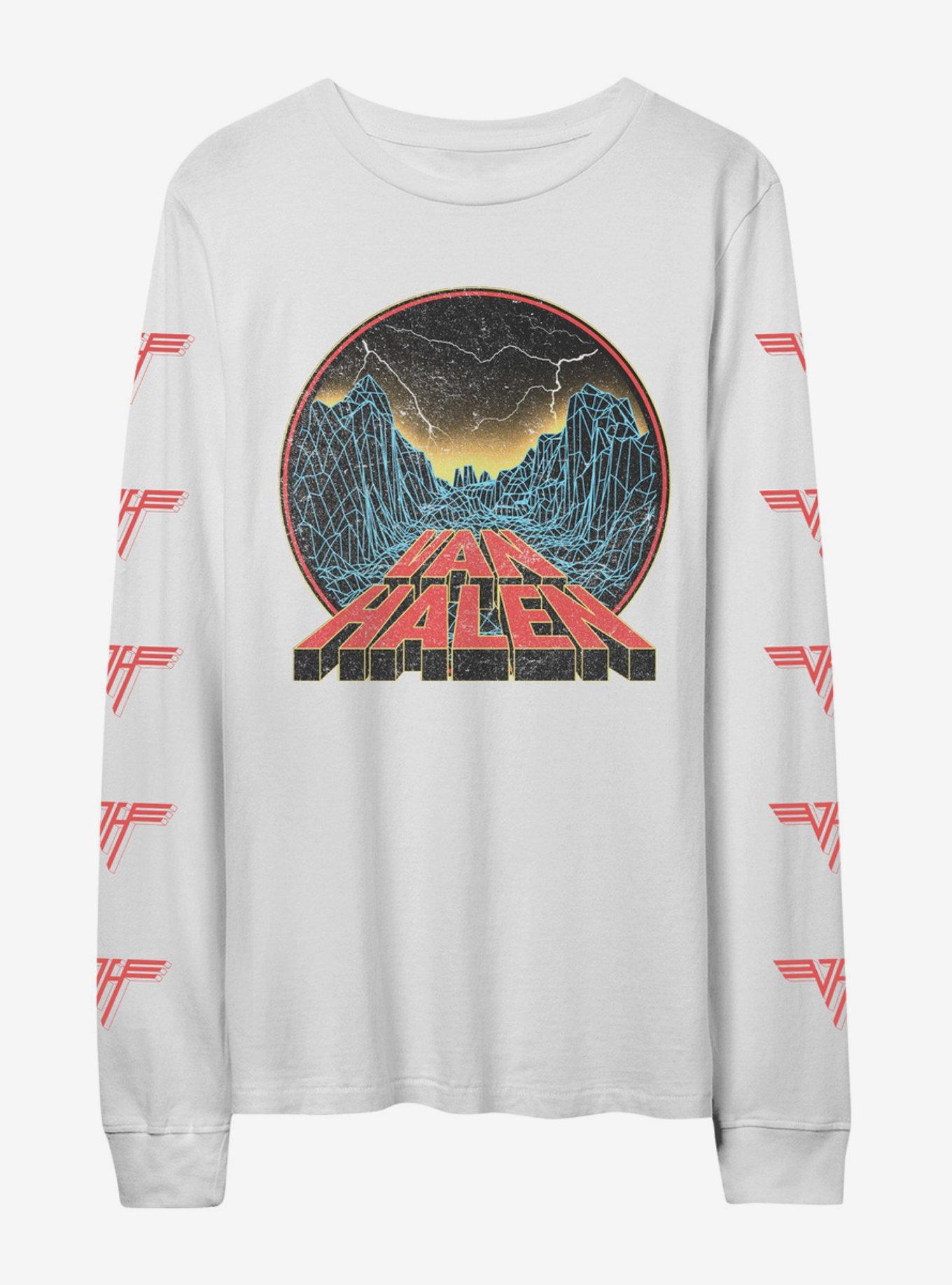 Van Halen Storm Long-Sleeve T-Shirt, WHITE, hi-res