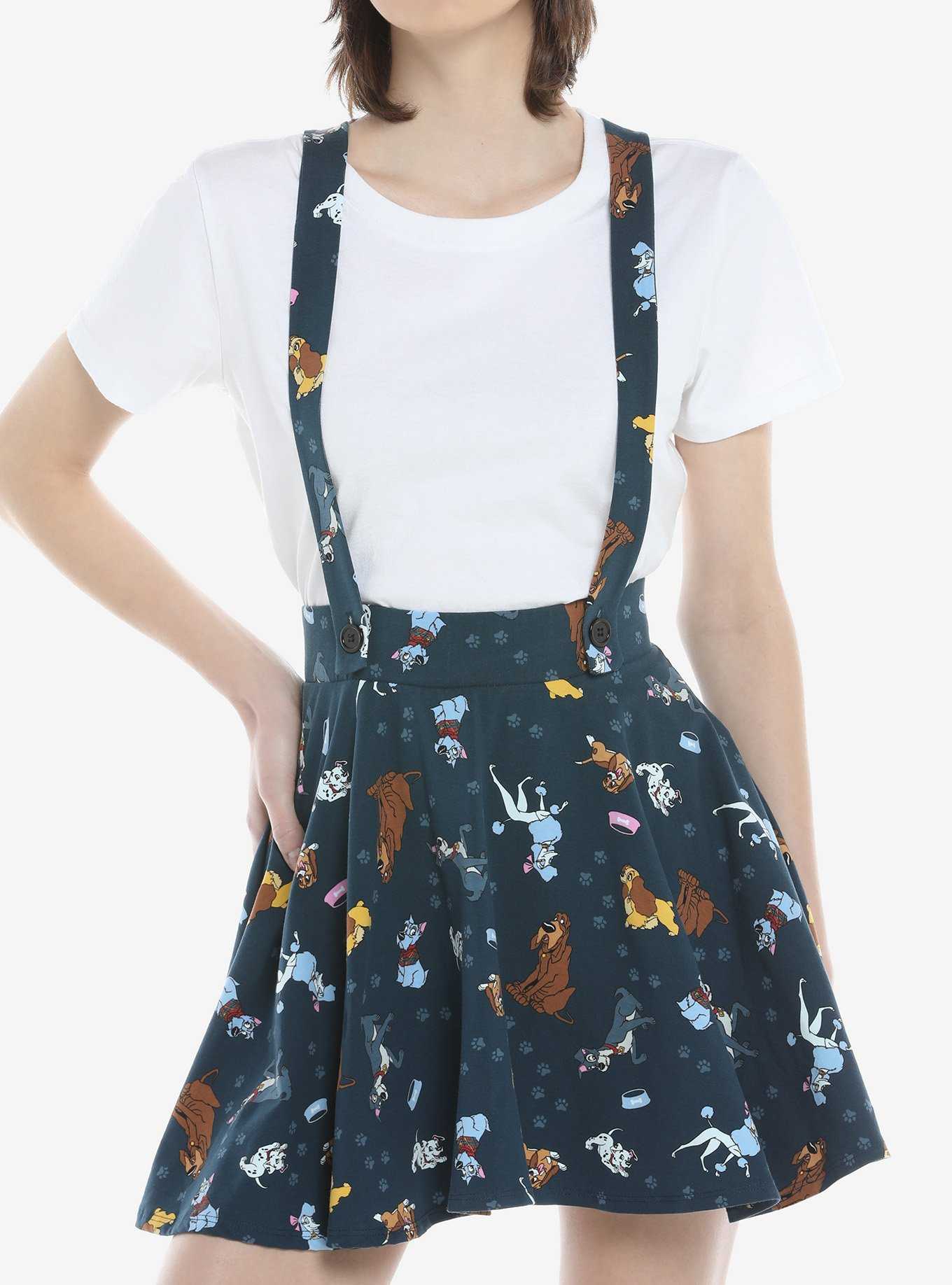 Disney Dogs Suspender Skirt, , hi-res