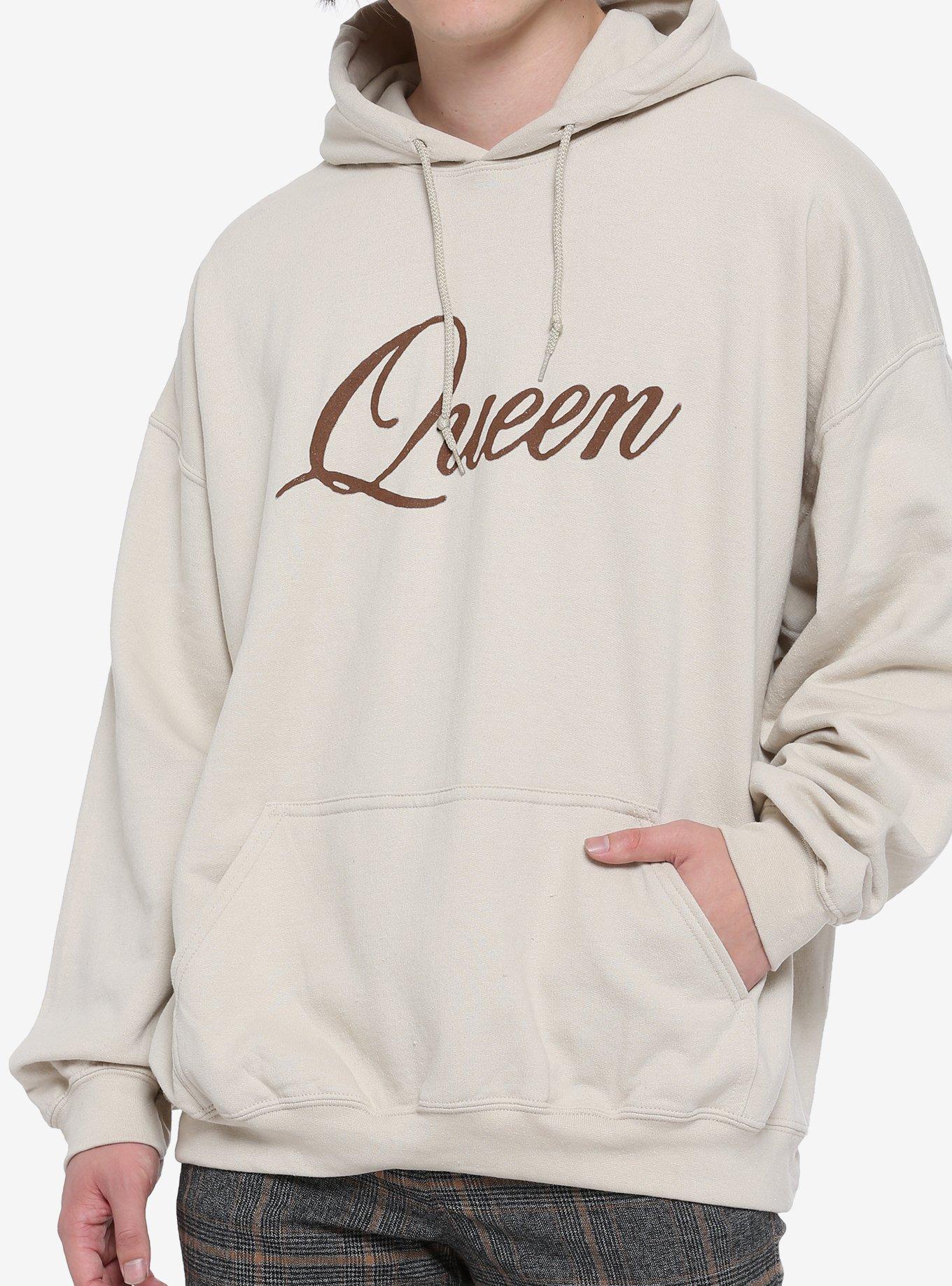 Queen Bohemian Rhapsody Oversized Girls Hoodie, BEIGE, hi-res