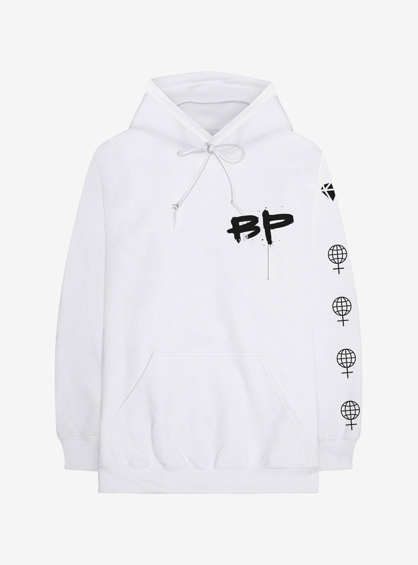 Blackpink Black & White Hoodie, WHITE, hi-res