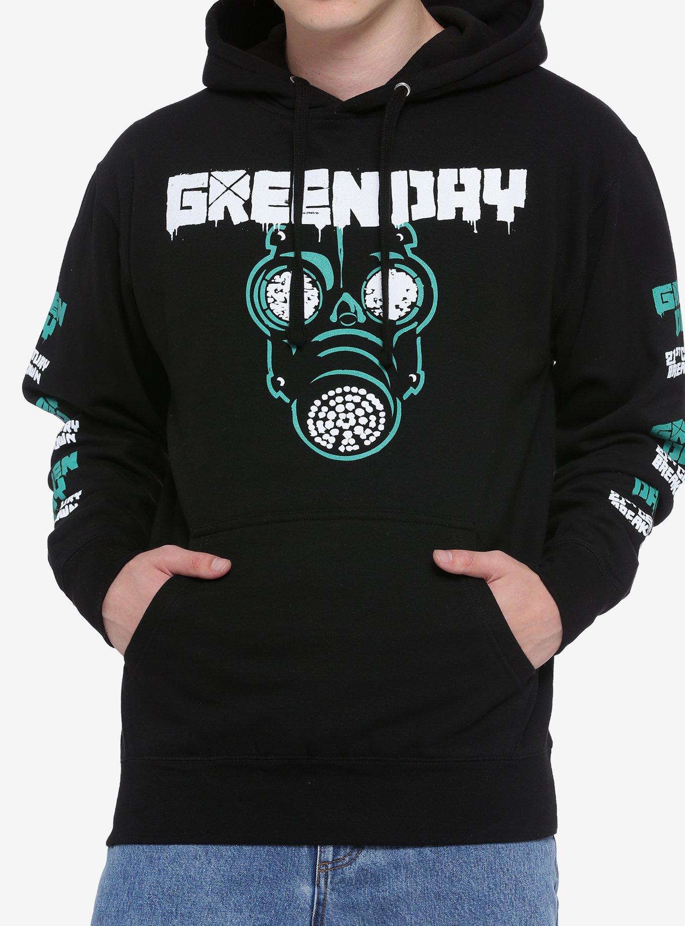 Green Day Checker Cat Hoodie, Hot Topic