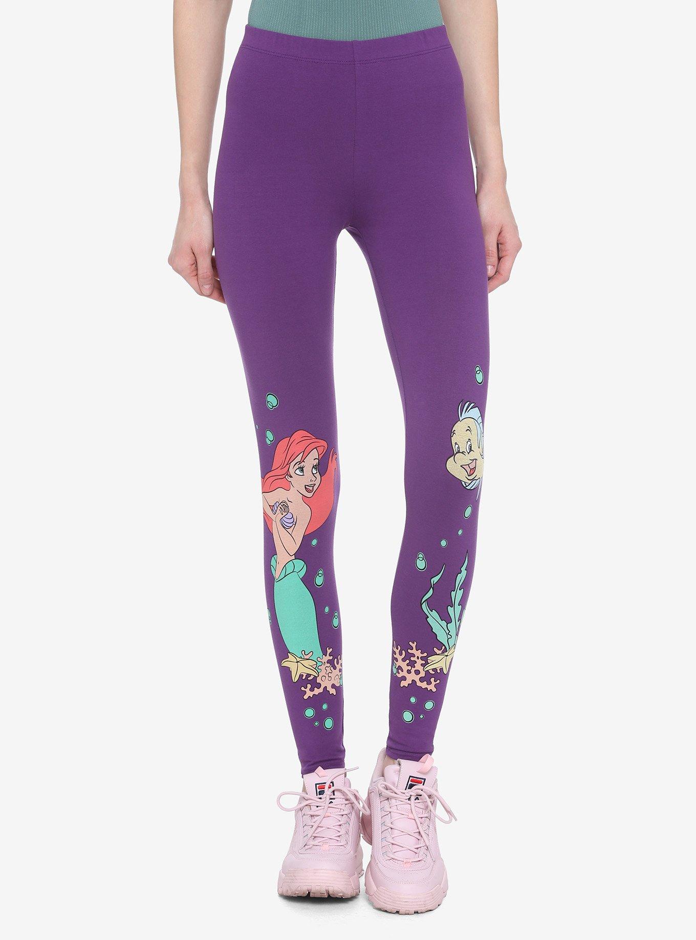 Disney The Little Mermaid Ariel Flounder Leggings