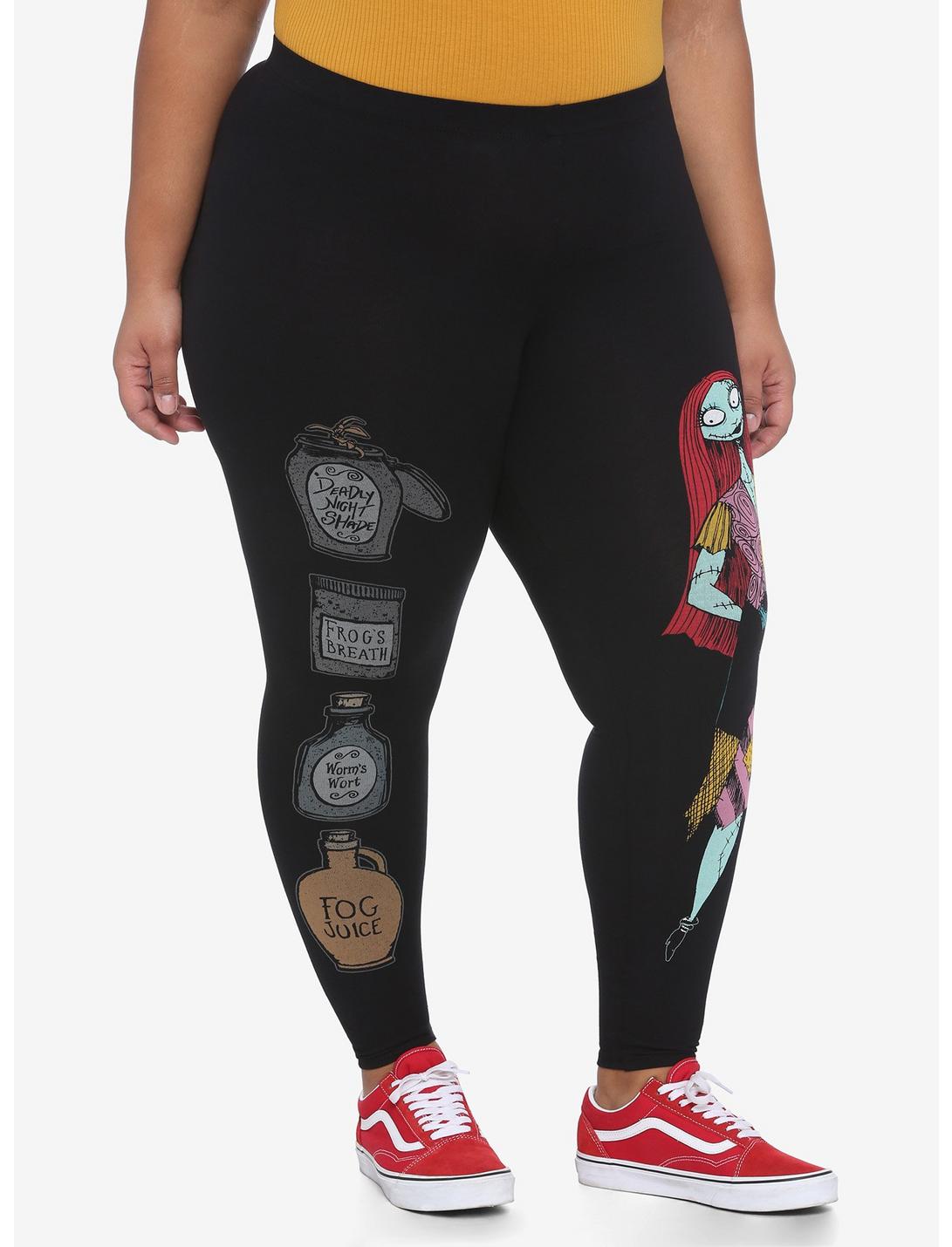 The Nightmare Before Christmas Sally Potion Leggings Plus Size, MULTI, hi-res