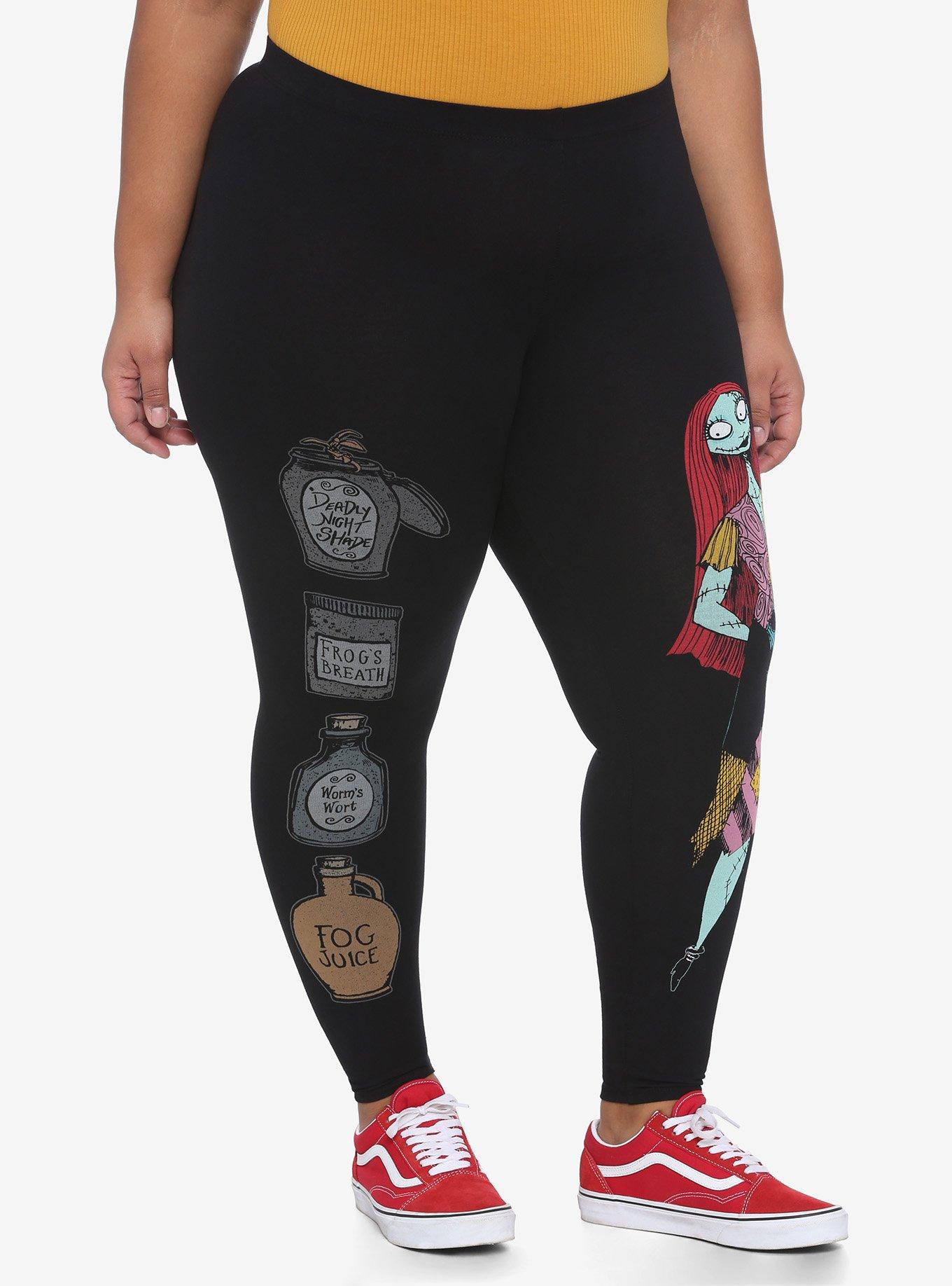 The Nightmare Before Christmas Sally Potion Leggings Plus Size Hot Topic