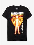 Naruto Shippuden Naturo Orange Flame T-Shirt, BLACK, hi-res