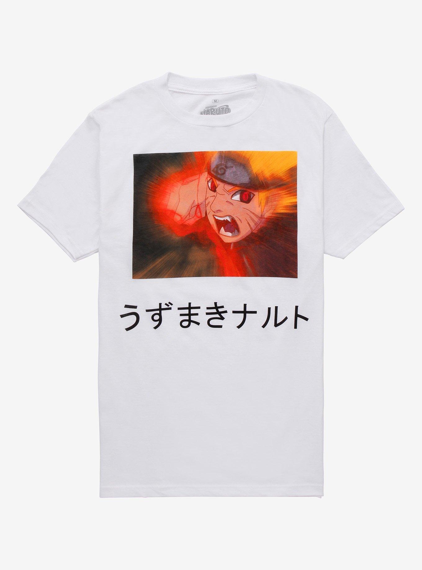 Naruto Shippuden Uzumaki Naruto Punch T-Shirt, WHITE, hi-res