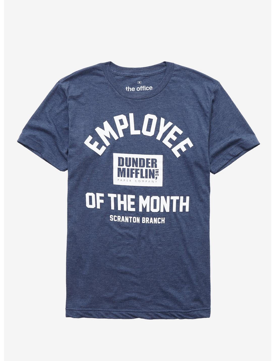 The Office Employee Of The Month T-Shirt, NAVY, hi-res
