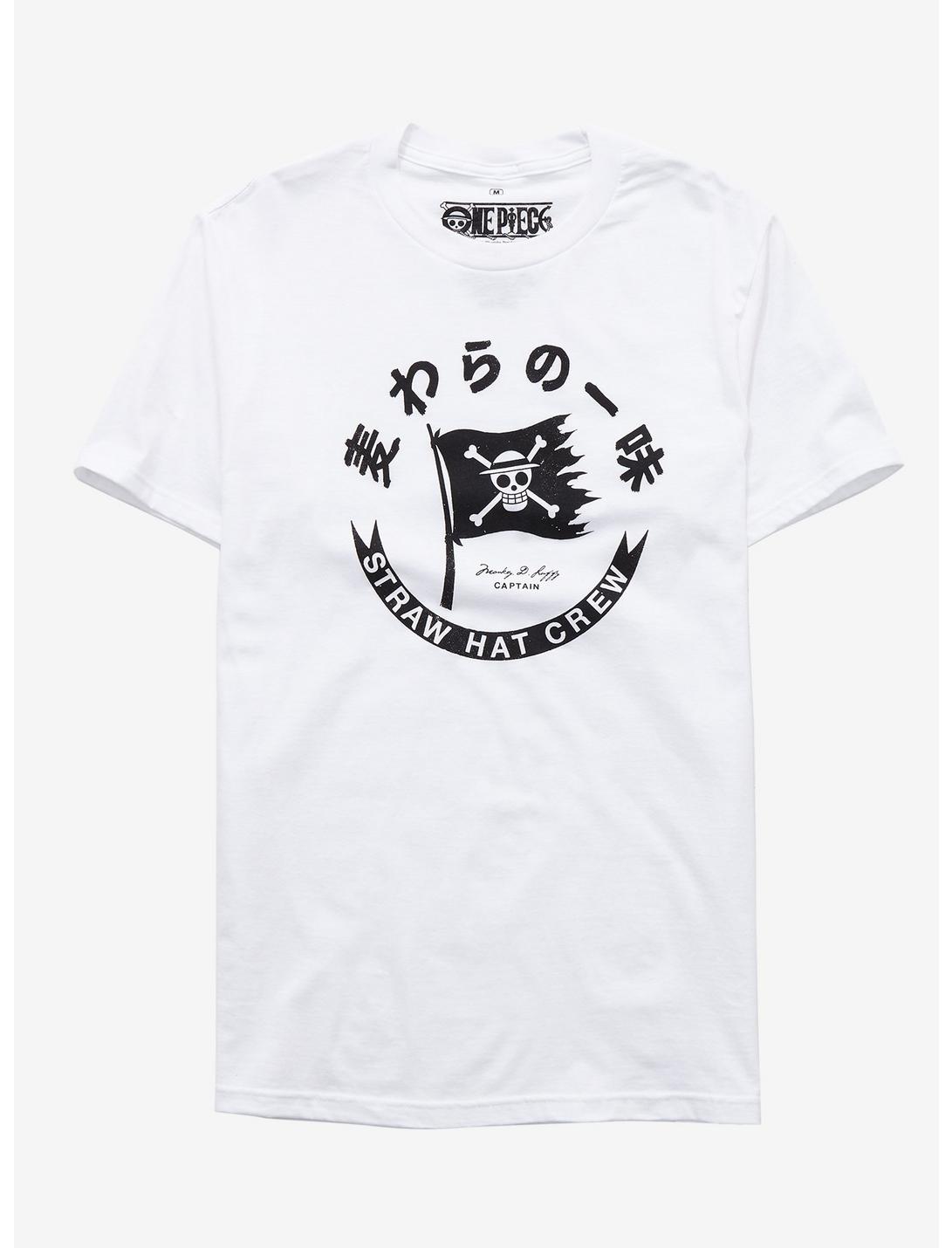 One Piece Straw Hat Crew T-Shirt, WHITE, hi-res