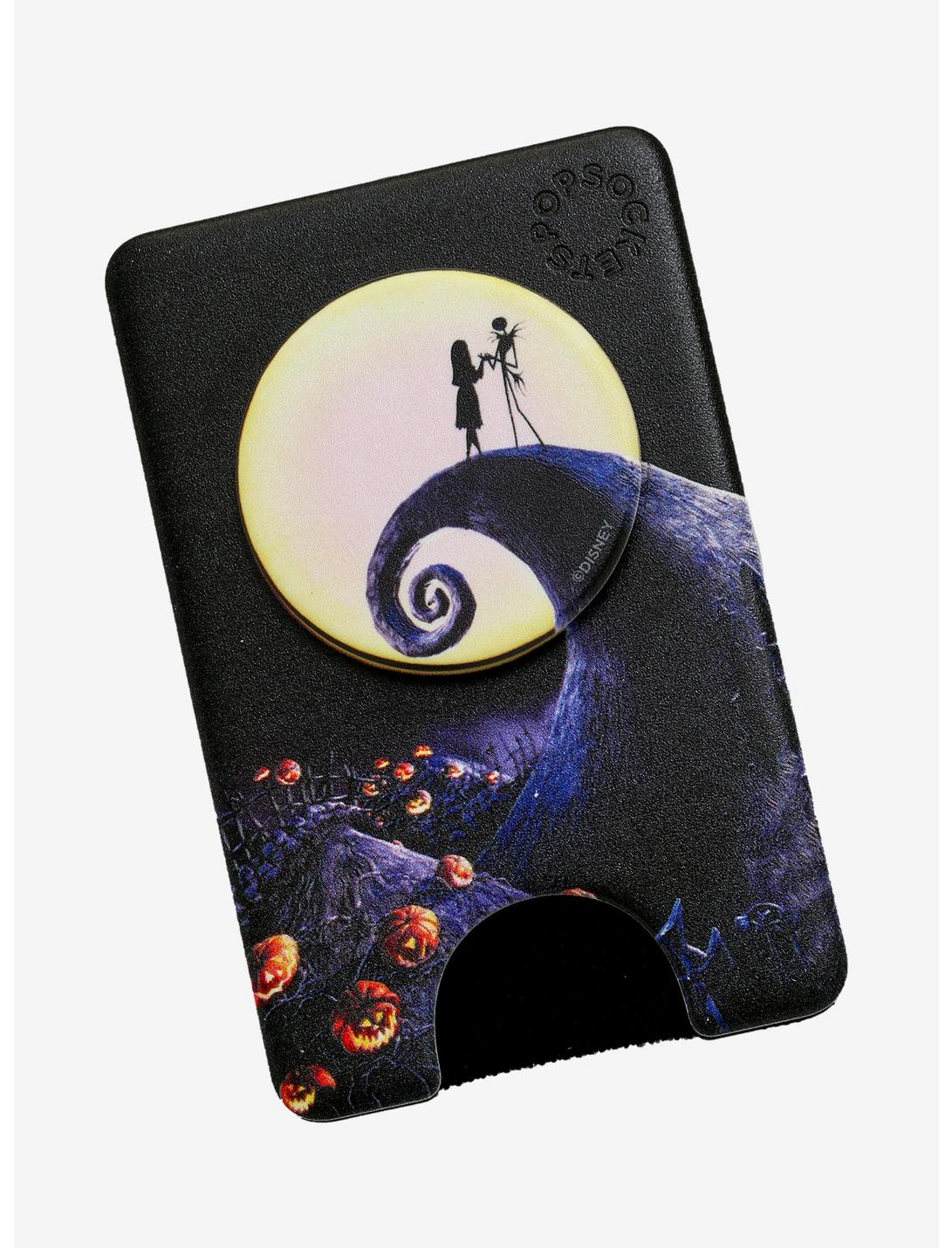 PopSockets PopWallet Plus The Nightmare Before Christmas Spiral Hill Phone Wallet Grip & Stand, , hi-res