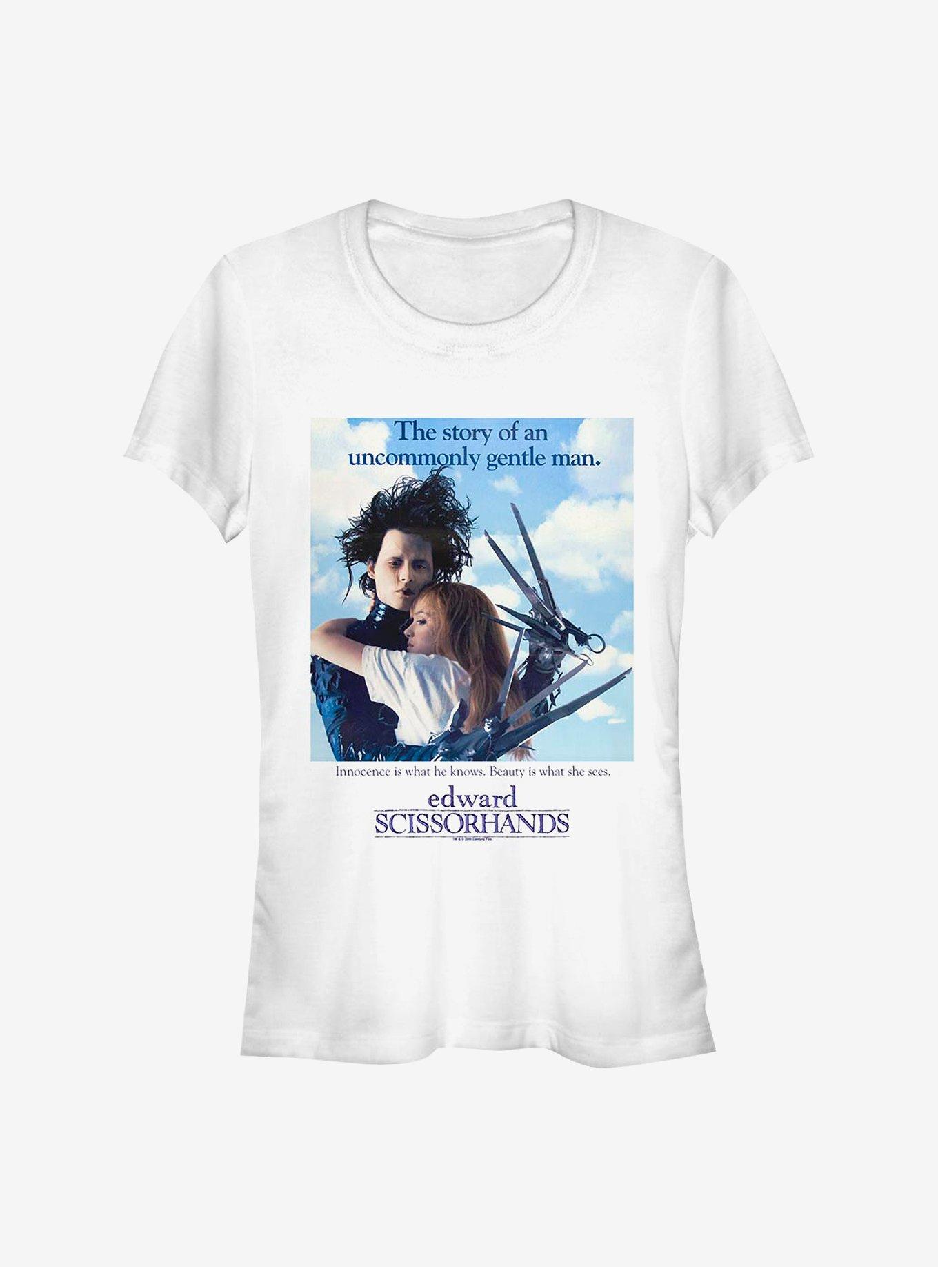 Edward Scissorhands A Gentle Man Poster Girls T-Shirt, , hi-res