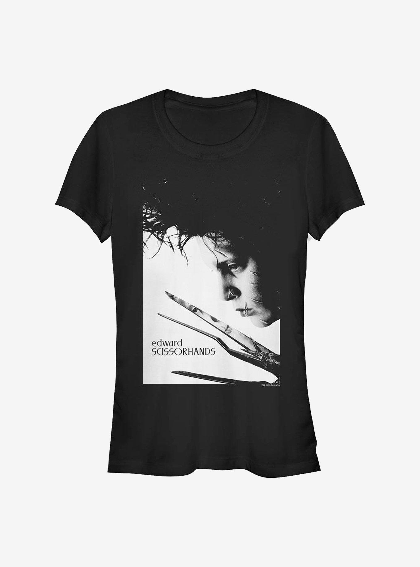 Edward Scissorhands Close Up Poster Girls T-Shirt, , hi-res