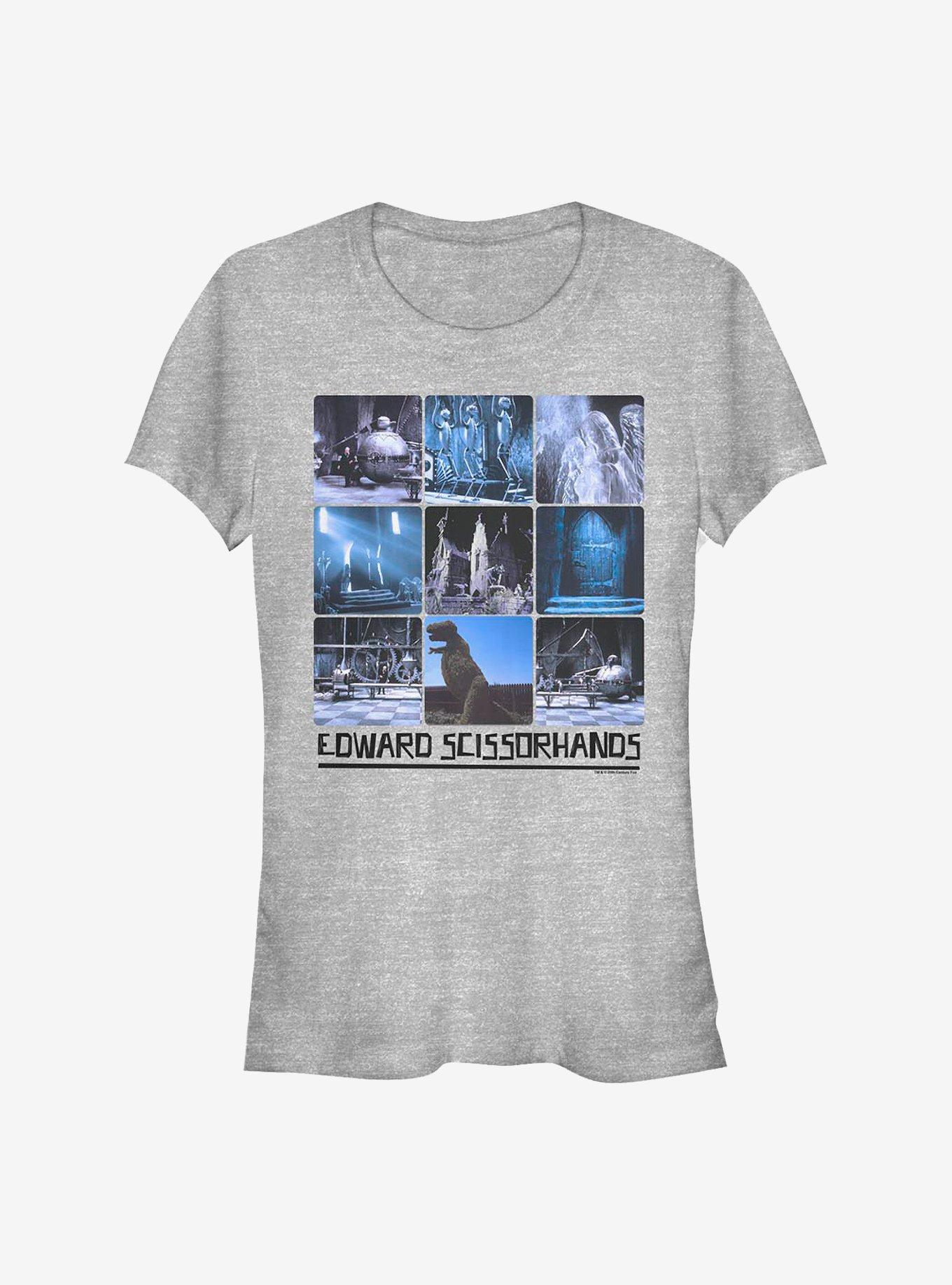 Edward Scissorhands Collage Girls T-Shirt