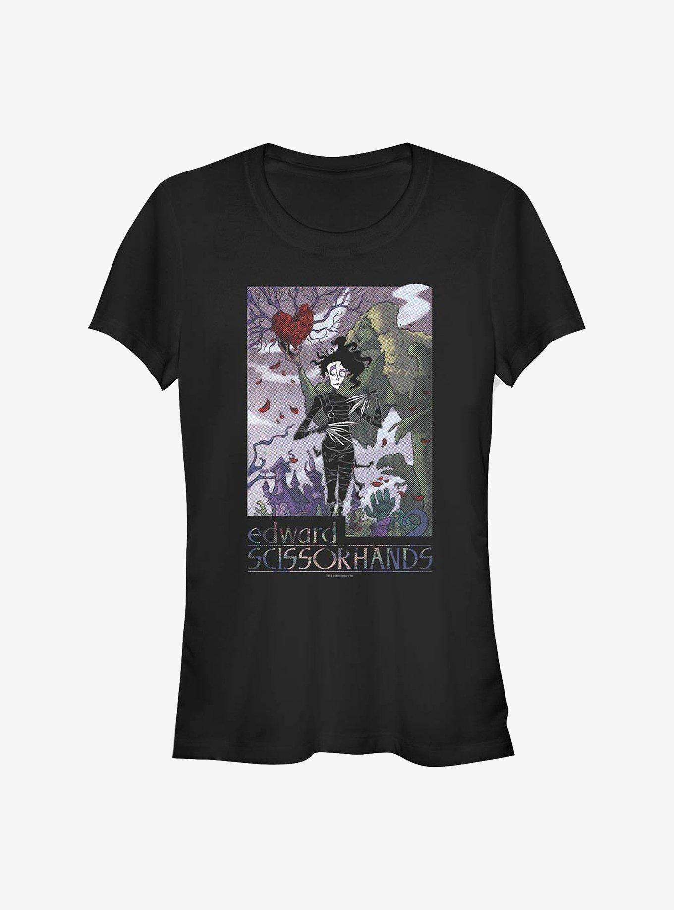 Edward Scissorhands Dotted Art Girls T-Shirt, , hi-res