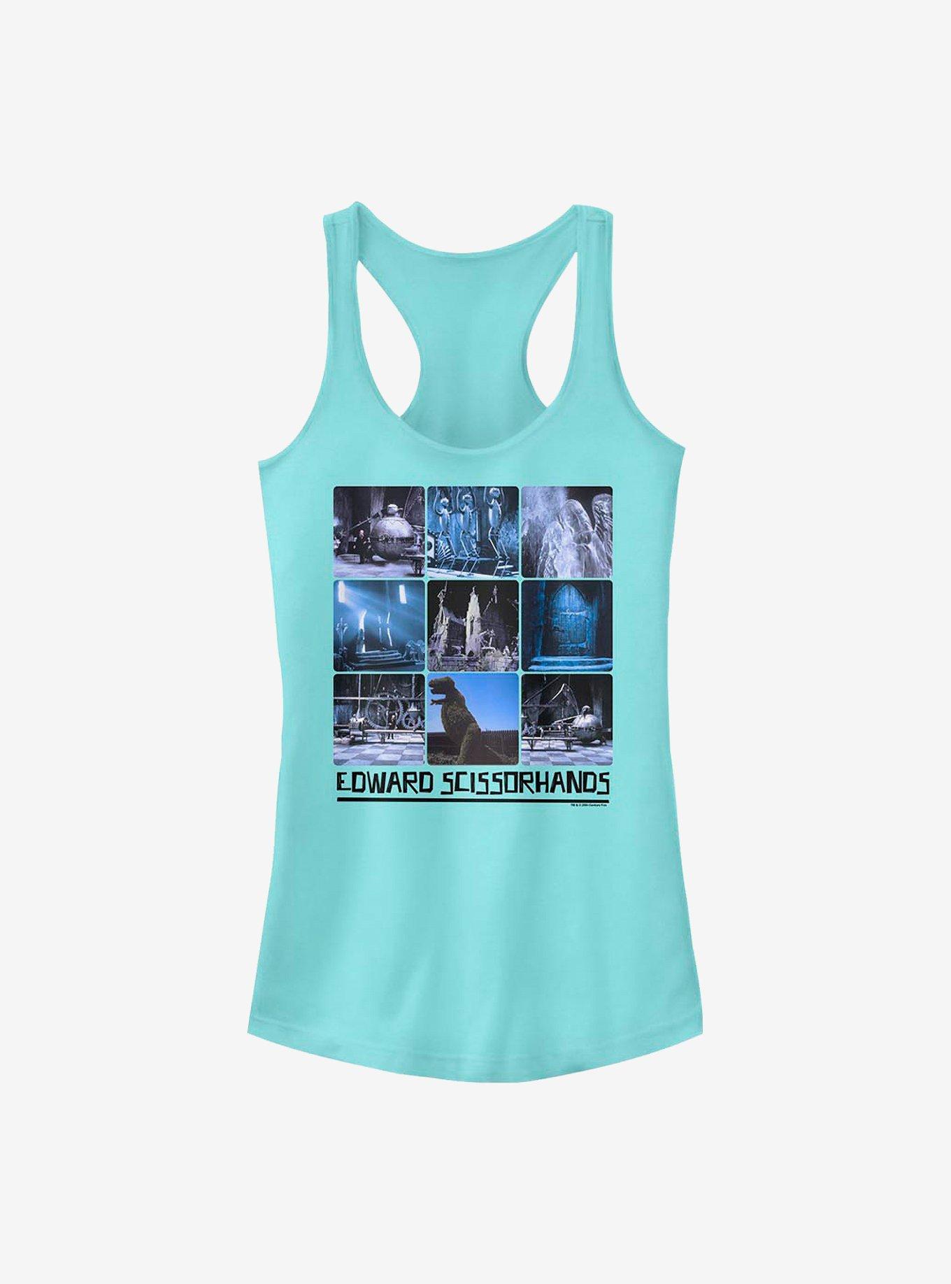Edward Scissorhands Collage Girls Tank, , hi-res