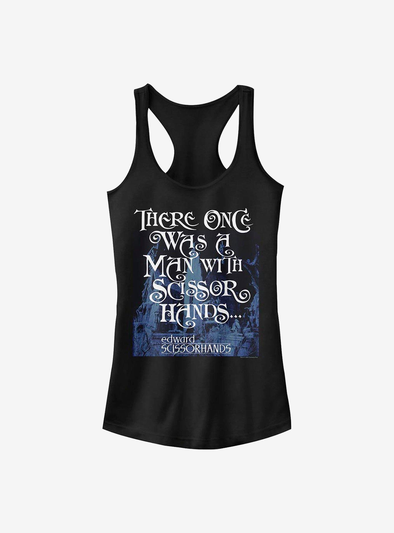 Edward Scissorhands Once Was A Man Girls Tank, , hi-res