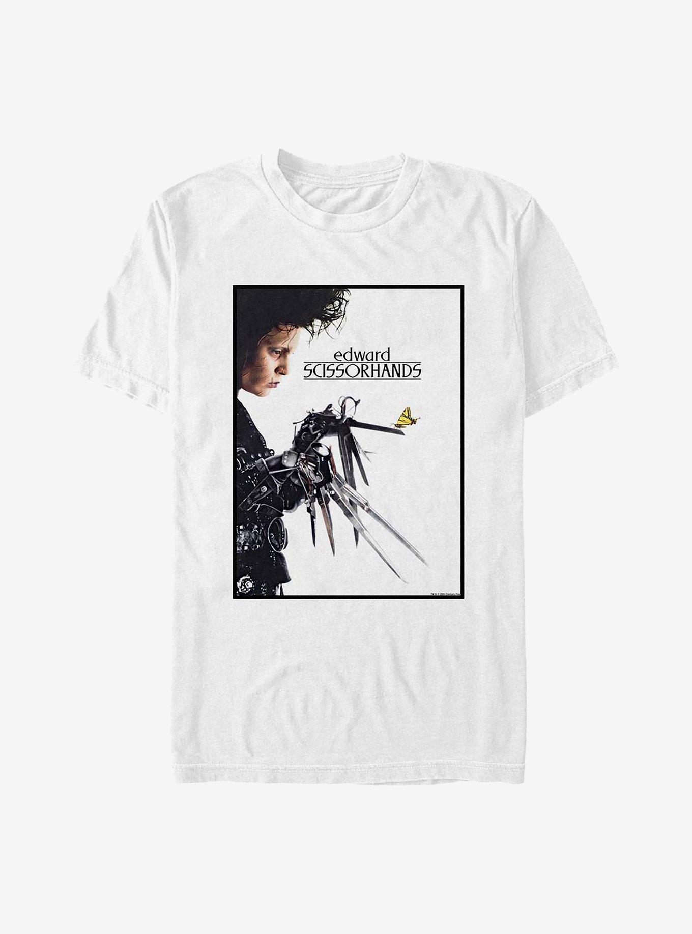 Edward Scissorhands Butterfly Poster T-Shirt, , hi-res