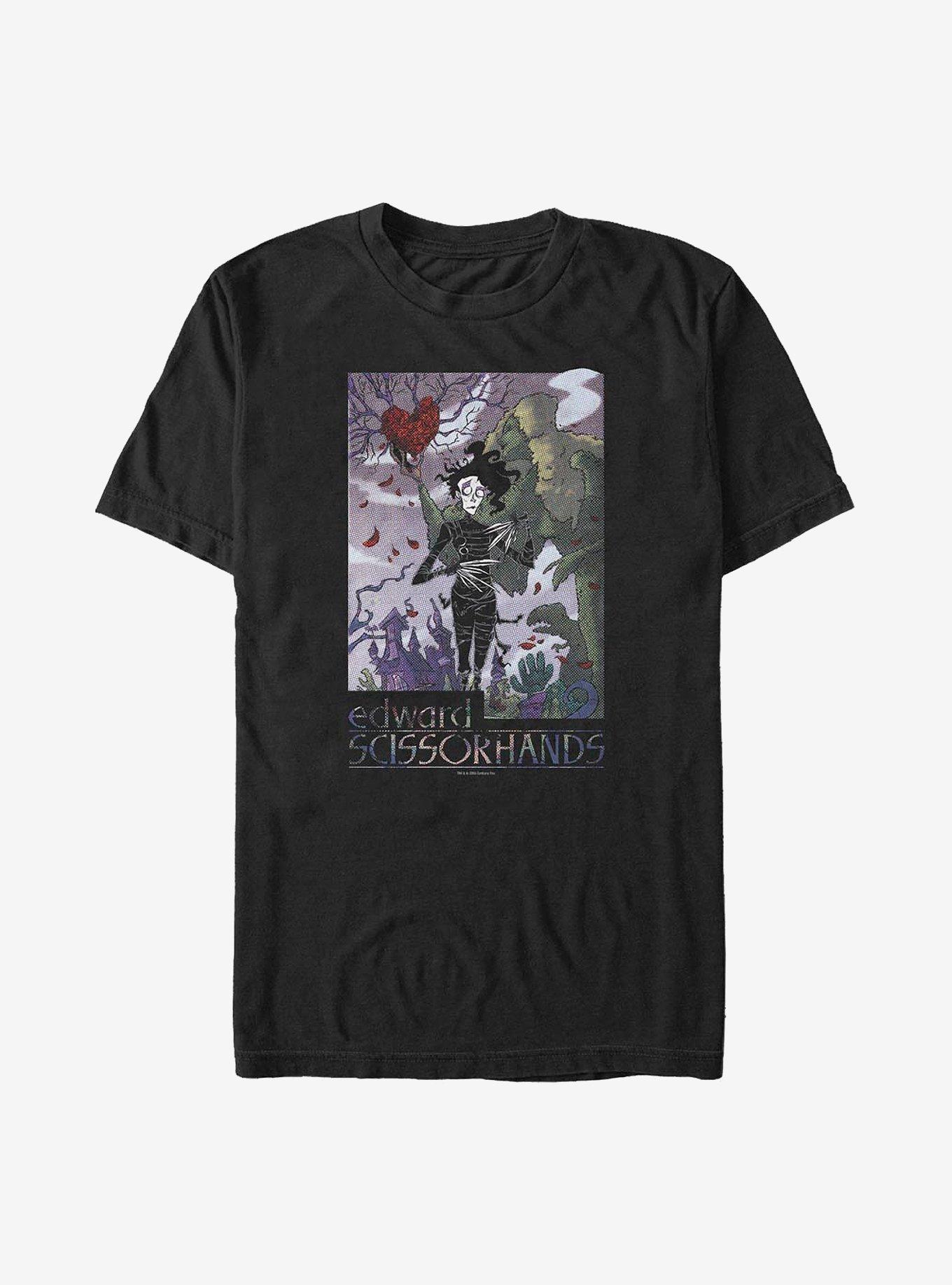 Edward Scissorhands Dotted Art T-Shirt, , hi-res