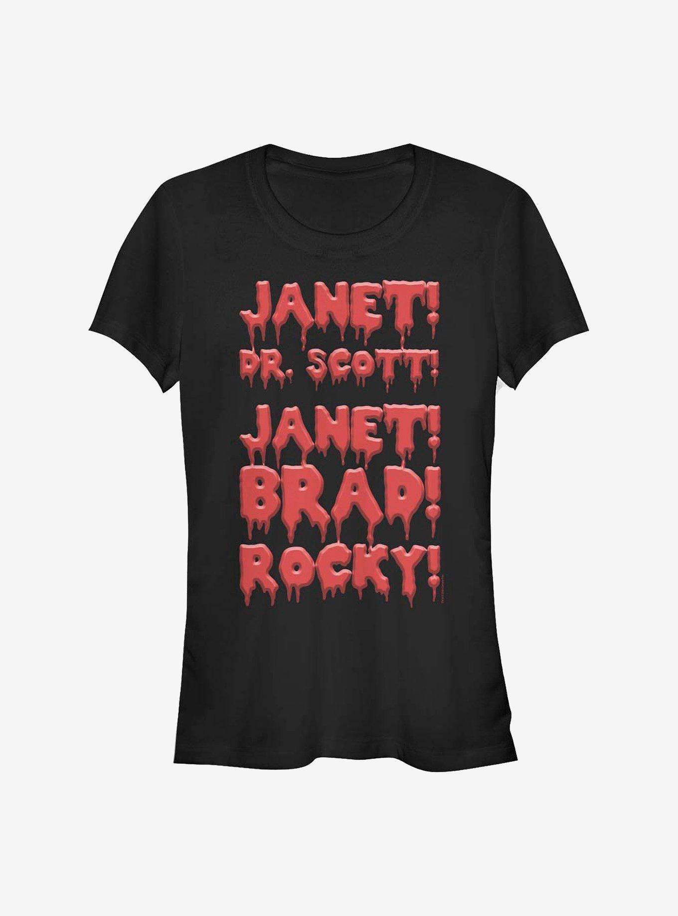 Rocky Horror Picture Show Roll Call Girls T-Shirt