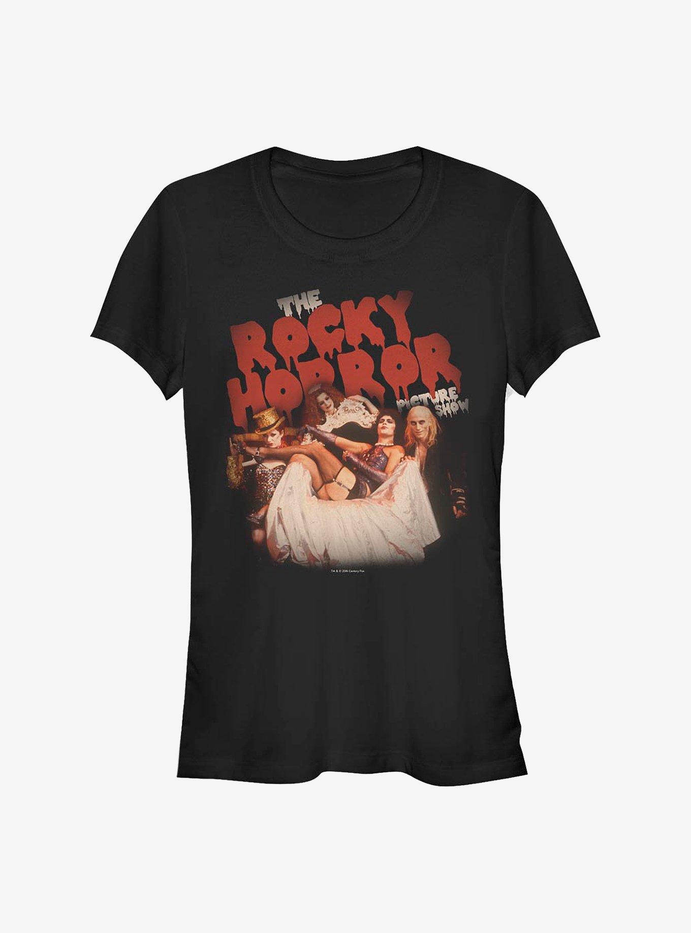Rocky Horror Picture Show Throne Pose Girls T-Shirt